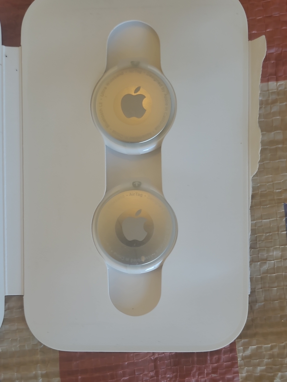 Apple AirTags in packaging